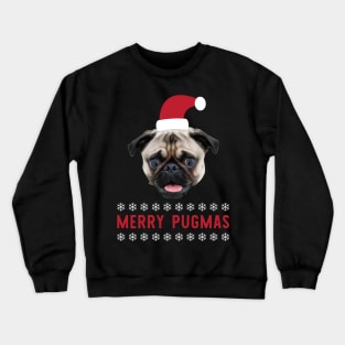 Merry Pugmas Crewneck Sweatshirt